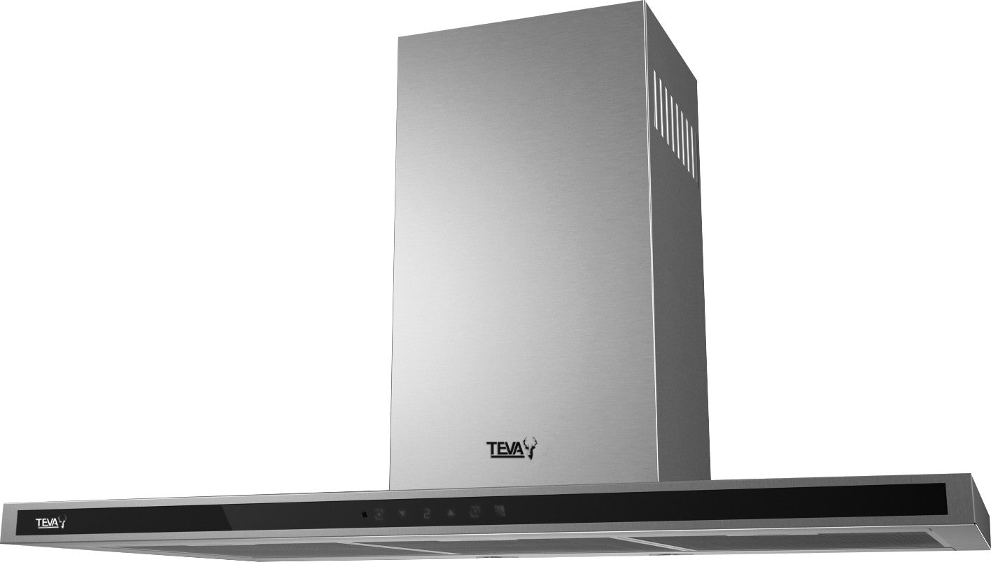 TEVA T90 DOK IX SL | 90cm | INOX | Decore | Airflow 850m3 | On wall