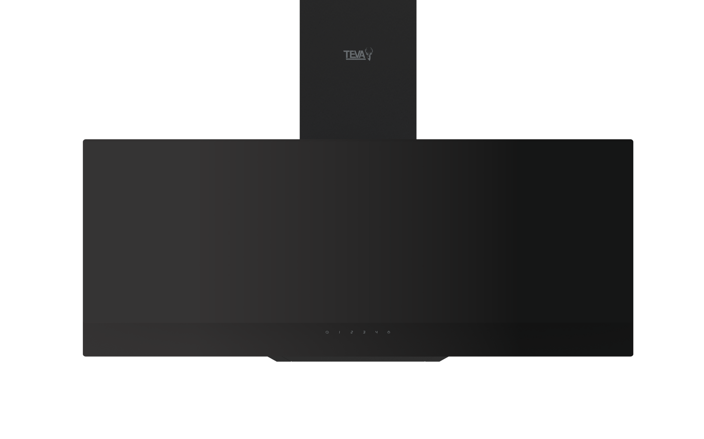 90-2TC-850-BLACK | 90 cm | Decore | Airflow 800m3 | On wall