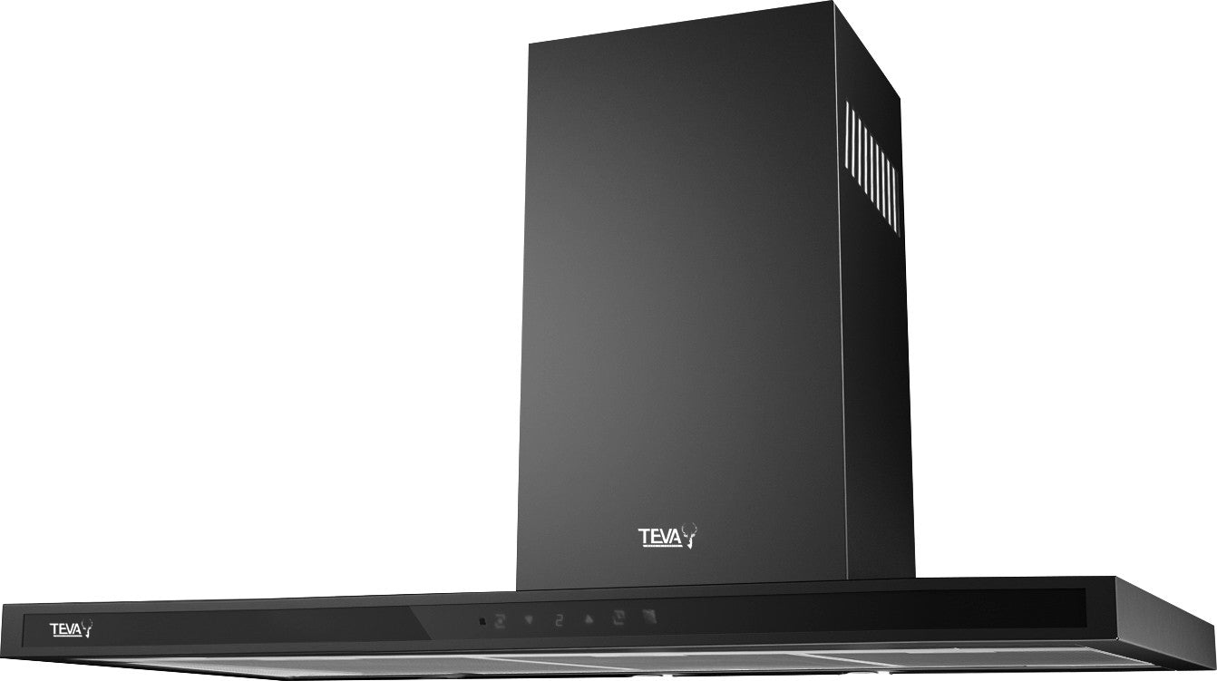 TEVA T90 DOK BLACK SL | 90cm | BLACK | Decore | Airflow 850m3 | On wall