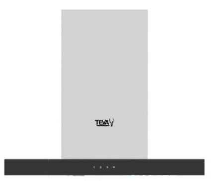 TEVA T60 IX | 60cm | INOX | Decore | Airflow 850m3 | On wall