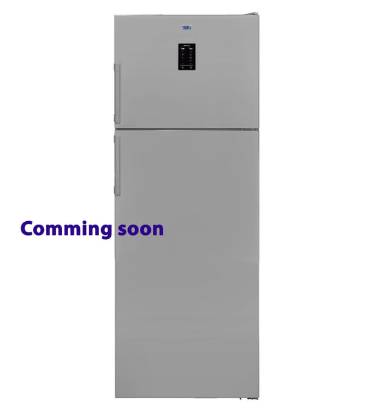 ( Comming soon )   Teva 451 L Reversible Bottom Freezer Refrigerator, Pro Steel, Silver