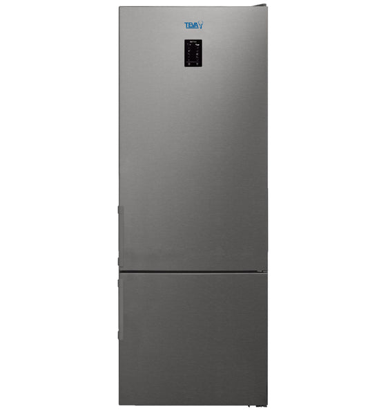 Teva 482SS| 472L | 18 feet  Reversible Bottom Freezer Refrigerator, Pro Steel, Silver