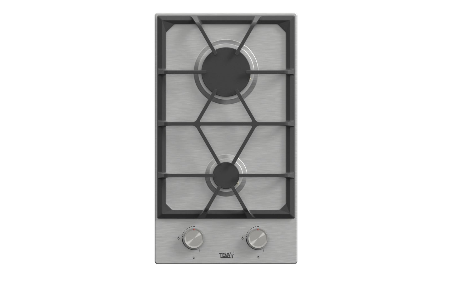 TEVA - RT151 | Stainless  | Gas hob | 30cm, | 2 burners