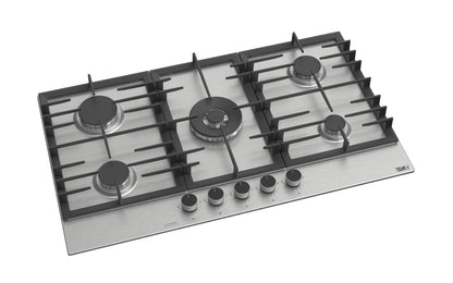 TEVA BE041 | 90cm | built-in gas hob |  stainless, 5 burners