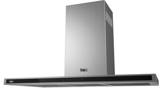 TEVA T90 DOK IX SL | 90cm | INOX | Decore | Airflow 850m3 | On wall