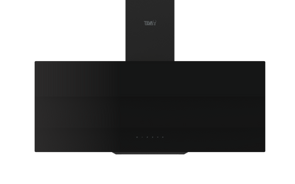 90-3TC-850-BLACK | 90 cm | Decore | Airflow 800m3 | On wall