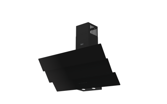 90-3TC-850-BLACK | 90 cm | Decore | Airflow 800m3 | On wall