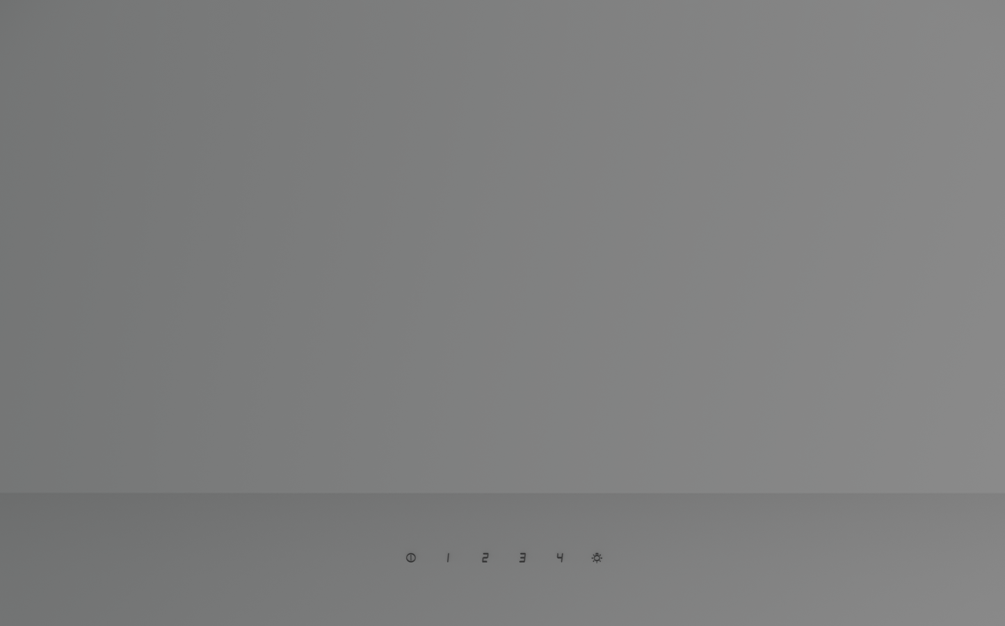 90-2TC-850-GREY | 90 cm | Decore | Airflow 800m3 | On wall