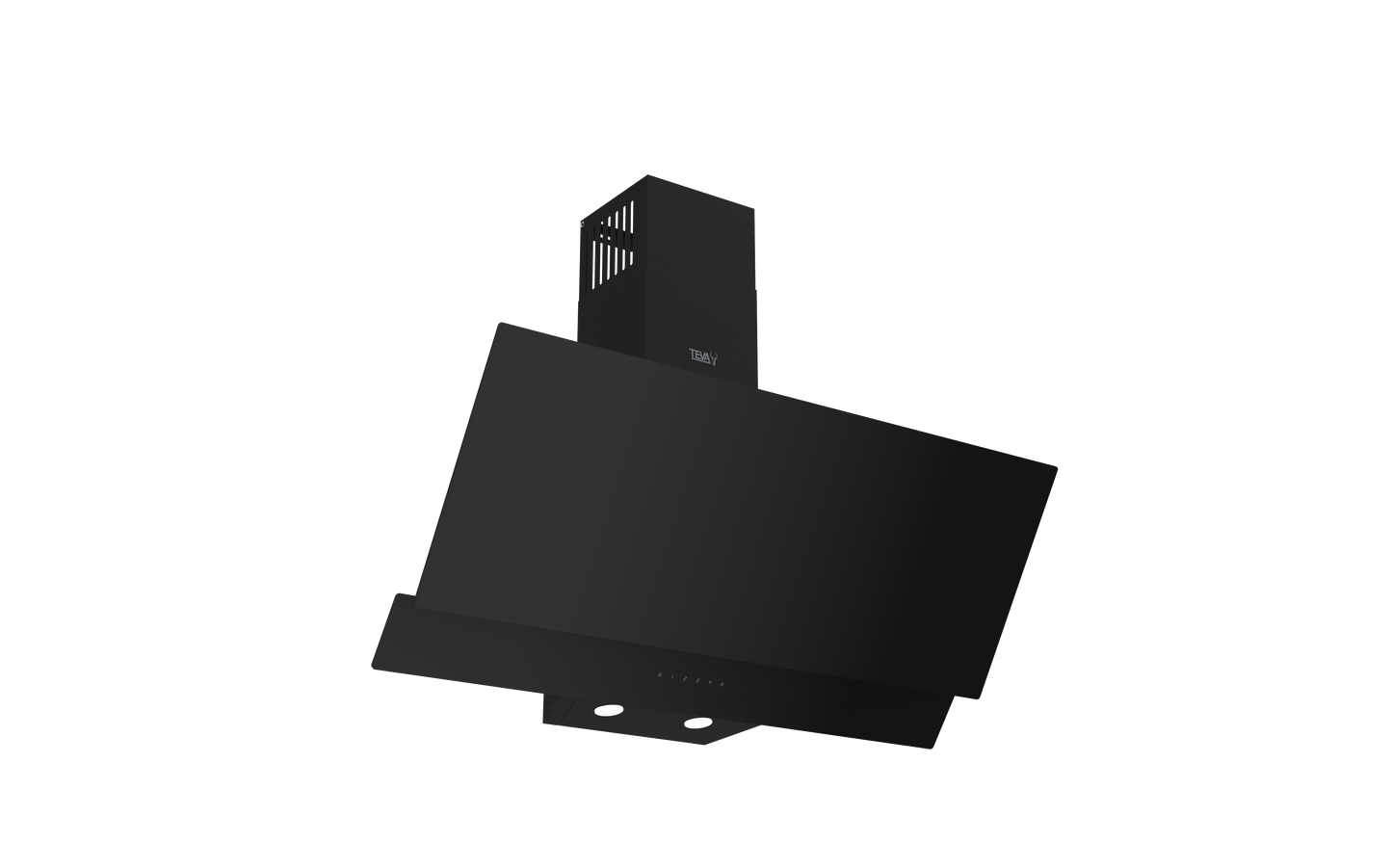 90-2TC-850-BLACK  | 90 cm | Decore | Airflow 800m3 | On wall