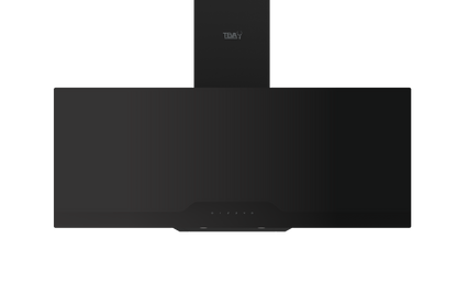 90-2GTC-850-BLACK | 90 cm | Decore | Airflow 850m3 | On wall