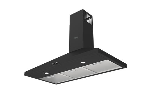 D004.90-850-BLACK | 90 cm | Decore | Airflow 850 m3 | On wall