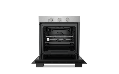 TEVA Oven 60 cm| 82 litres | Built in Gas with Grill and Cooling Fan | Control Panel stainless | QGSTL INOX