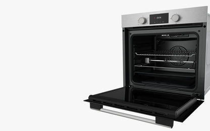 TEVA Oven 60 cm| 82 litres | Built in Gas with Grill and Cooling Fan | Control Panel stainless digital |  QGSTL INOX DT