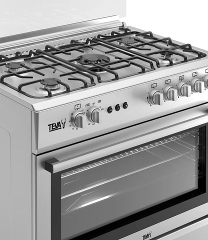 TEVA F9L50GF ST | Free Stand Cooker | 90 cm | 110 litres