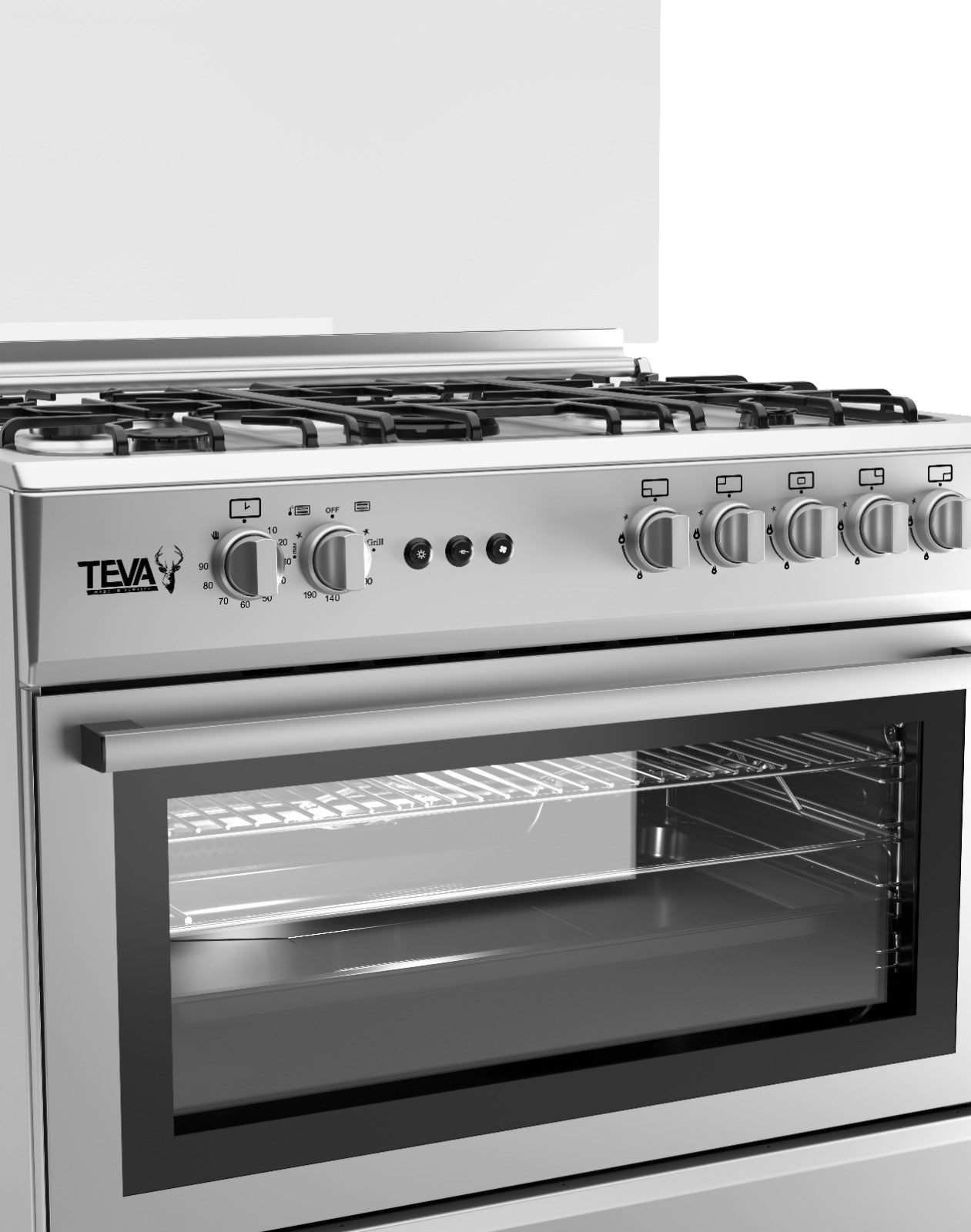 TEVA F9L50GF ST | Free Stand Cooker | 90 cm | 110 litres