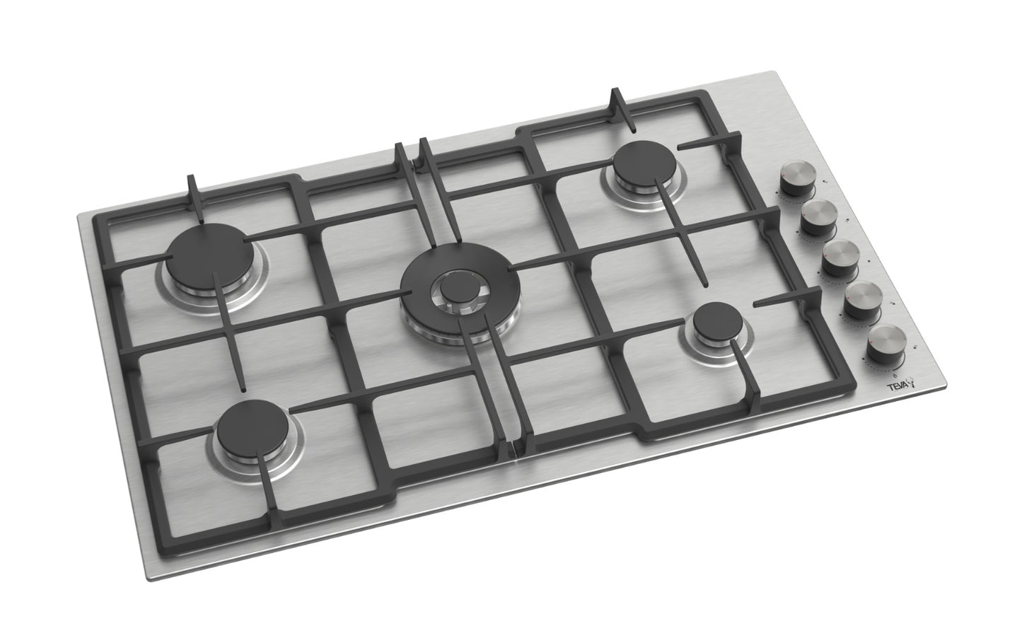 TEVA ED221 | 90cm | built-in gas hob |  stainless, 5 burners