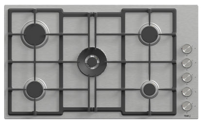 TEVA ED221 | 90cm | built-in gas hob |  stainless, 5 burners