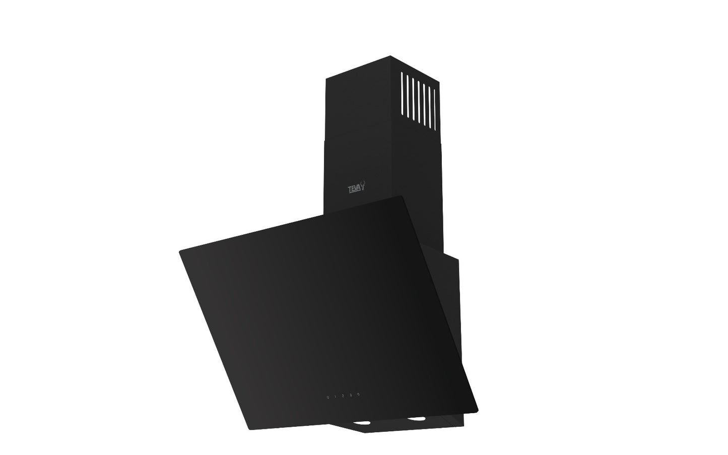 1TC.650. BLACK | 60 cm | Decore | Airflow 650 m3 | On wall