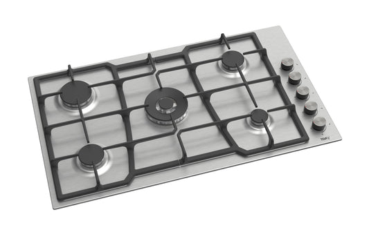 TEVA ED225 | 90cm | built-in gas hob |  stainless, 5 burners