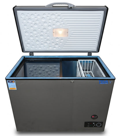 TEVA F 350 LT | 350L | Freezer Defrost 350 Liters Stainless Steel Interior Silver