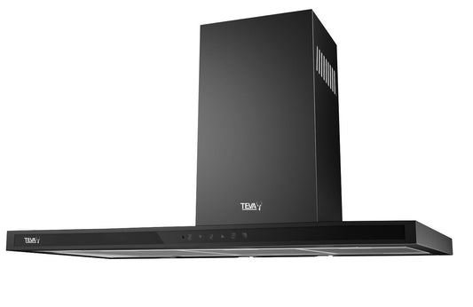 TEVA T90 DOK BLACK SL | 90cm | BLACK | Decore | Airflow 850m3 | On wall